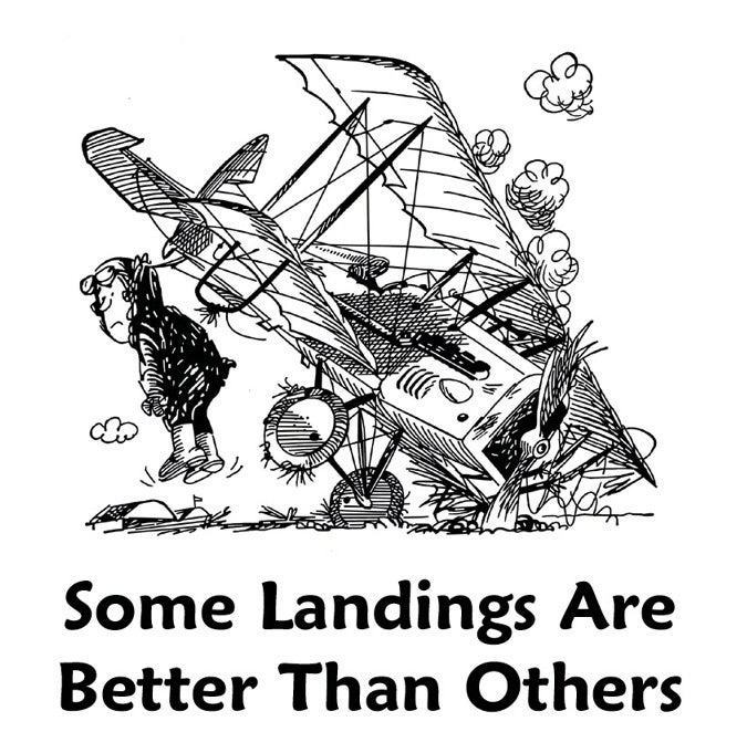 Some Landings Shot Glass