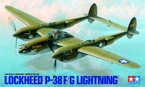Lockheed P-38F/G Lightening Tamiya Model Kit