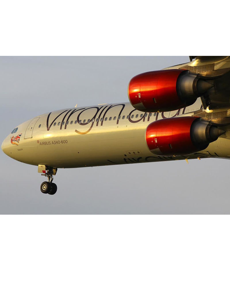 Virgin Atlantic A340 VGAS Plane Tag