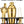 A set of gold-colored cocktail shakers and tools including a shaker bottle, a strainer, a jigger, and a spoon, displayed on a black stand with 'SLEAKY MODERN DESIGN' text overlay.