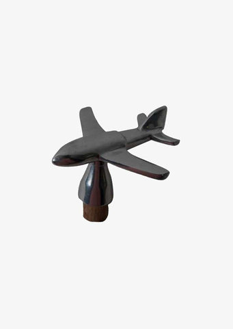 Wood Airplane Bottle Stopper