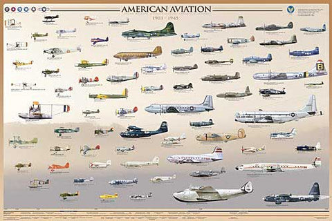 Early American Aviation Poster
