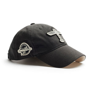 Red Canoe B-17 Flying Fortress Ball Cap Black