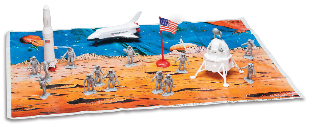 Space Exploration 20 Piece Playset with Playmat