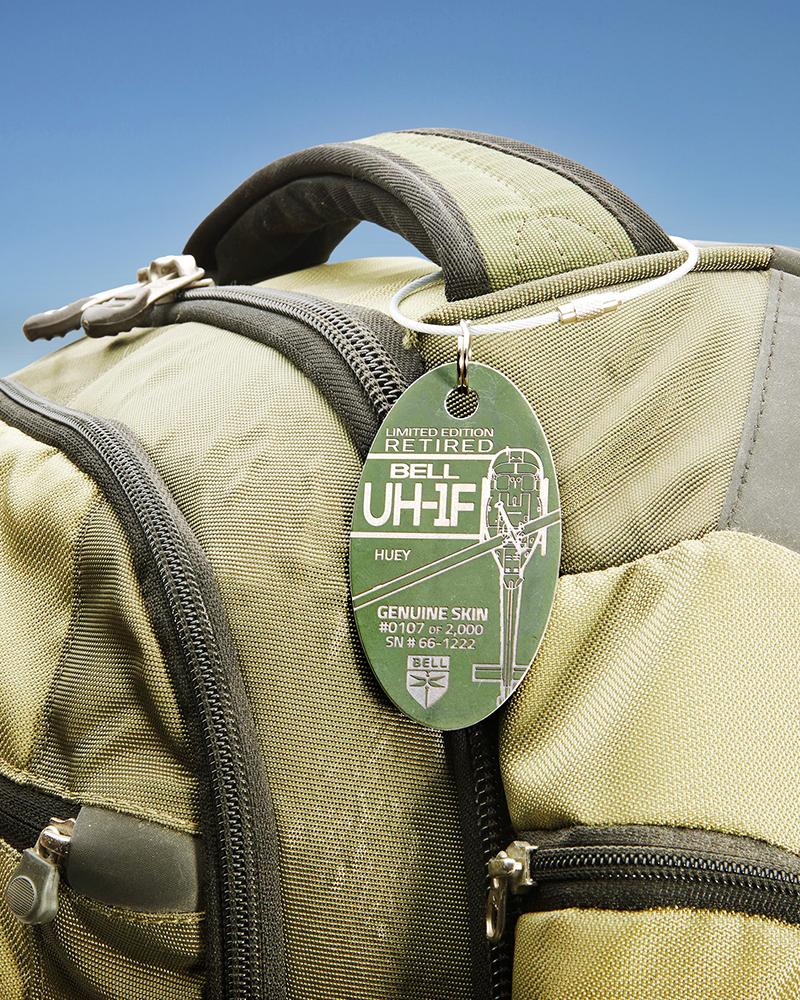 Bell Huey UH-1F Plane Tag