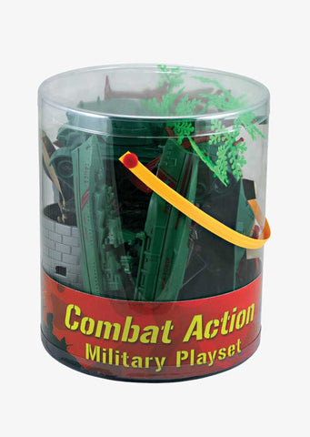 Deluxe Military Playset Bucket