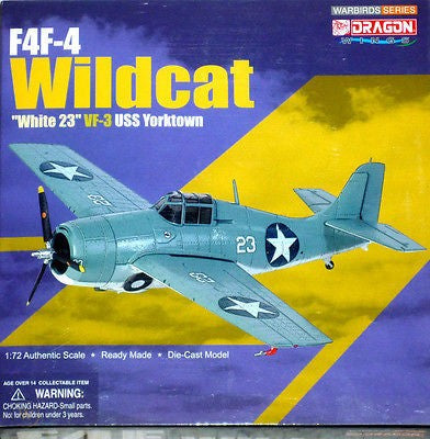 Dragon Warbird Series F4F-4 Wildcat "White 23", VF-3, USS Yorktown