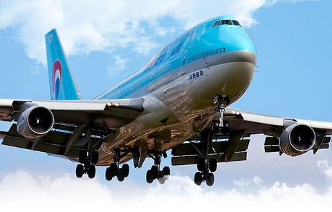 Boeing 747 Korean Air Plane Tag