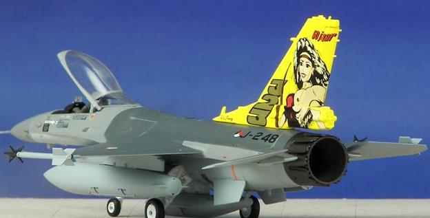 F-16 Sky Guardians   "Dirty Diana" DIE-CAST METAL  Witty Wings