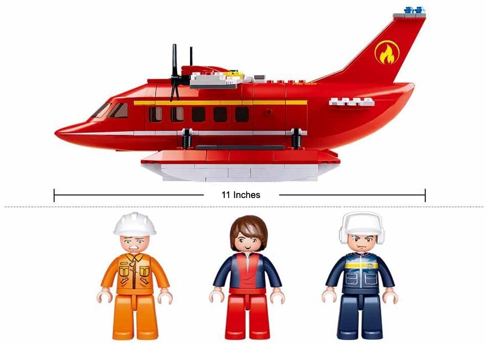 Sluban Firefighting Water-Plane (348 pcs)