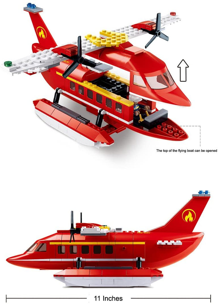 Sluban Firefighting Water-Plane (348 pcs)