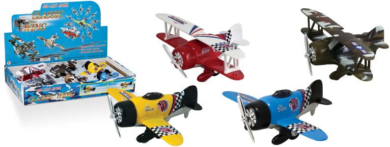 Classic Wing Airplane Pullbacks