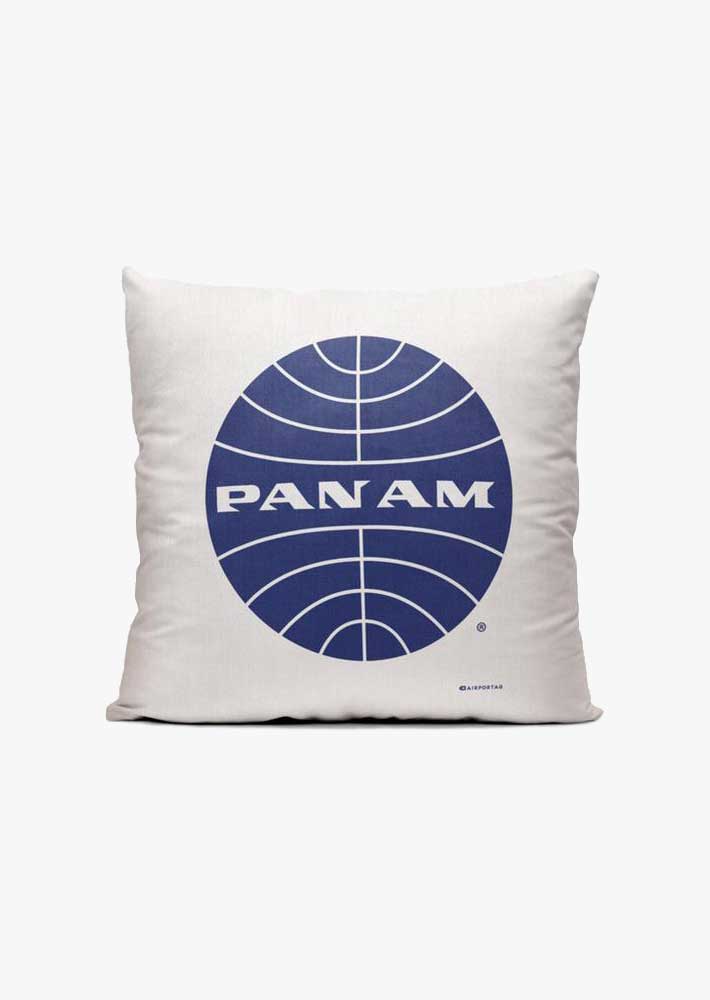 Pan Am Logo Throw Pillow