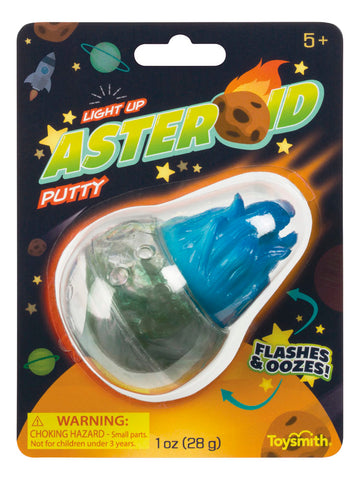 Light Up Asteroid Putty