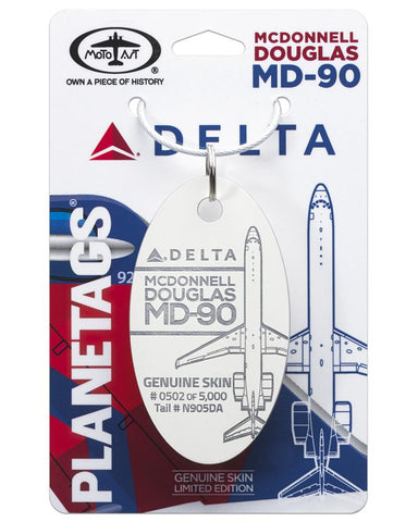 McDonnell Douglas MD-90 Delta Plane Tag