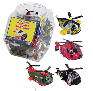 Mini Helicopter Pullbacks