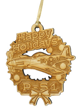 Laser Cut Wooden Aircraft Ornaments