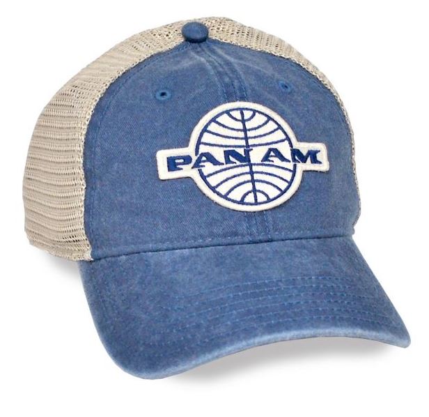 Pan Am Snapback Mesh Cap