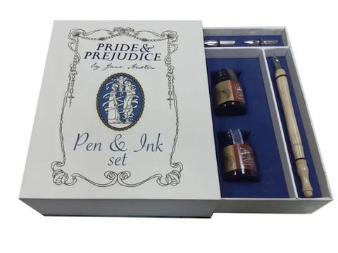 Pride & Prejudice by Jane Austen Pen & Ink set