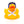 A yellow rubber duck with a black pilot's helmet and a decorative star on its chest.