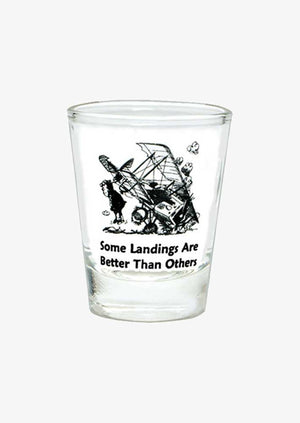 Some Landings Shot Glass