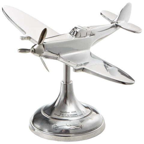 Spitfire Silver Desk Model