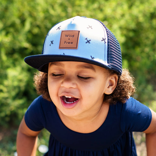 Wild and Free Kids Airplane Hat