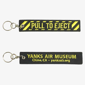 Yanks Pull To Eject Keychain.