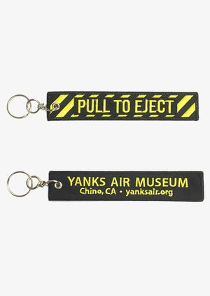 Yanks Pull To Eject Keychain.