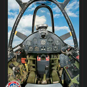 Yanks Aircraft Cockpit F6F-5 Poster