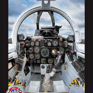 Yanks Aircraft Cockpit F-86F Poster