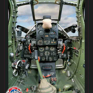 Yanks Aircraft Cockpit P-39N Poster